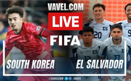 Hong Myung-bo Readies South Korea Vs El Salvador at America First Field