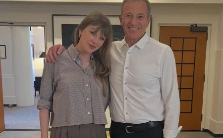 Bob Iger Shares Taylor Swift Photo in Final Disney Days