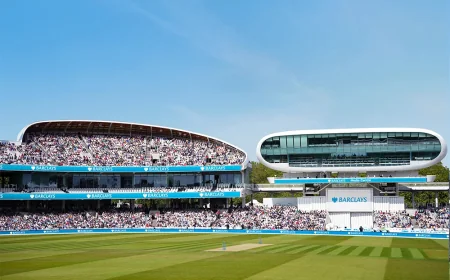 Martin Crowe Portrait Unveiled at Lord’s During 150th Test