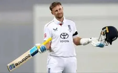 Joe Root Falls for 1 as Will O'Rourke Hits England Hard