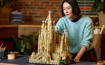 Lego Sagrada Familia adds Roldán steel and Tvitec crown