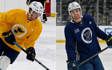 Dean, Peterson Sign One-Year Extensions for St Louis Blues
