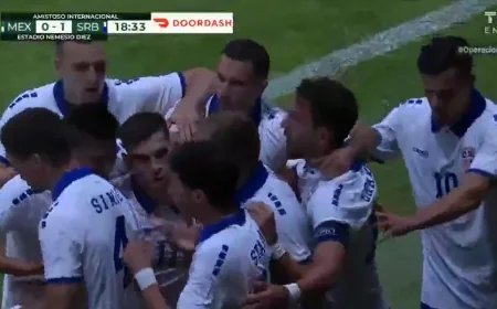Paunovic Sees Stanić Strike Put Serbia Ahead 1-0 Against Mexico