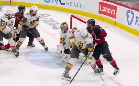 Fans Chant at Carter Hart During Game 2 in Raleigh — Carter Hart Trial