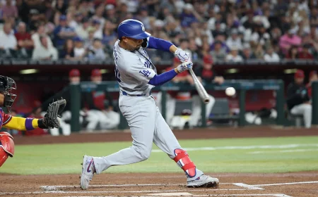 Dodgers Blank Diamondbacks 7-0 Behind Dbacks Game Rest Day