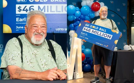 Earl Giesbrecht Wins $46-Million Lotto 6/49 Jackpot in Manitoba — Lotto 6/49 Winner Manitoba