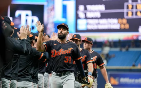 Miller Joins Six-Man Plan as Mariners Vs Tigers Opens 10-Day Trip
