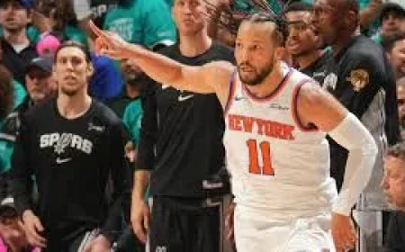 Jalen Brunson Leads Knicks Past Spurs 105-95 in Game 1 — Knicks – Spurs