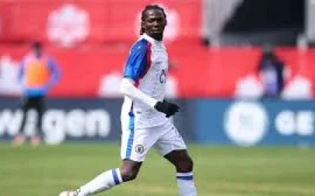 Pierrot’s Massachusetts Roots Help Haiti World Cup Rally in Boston