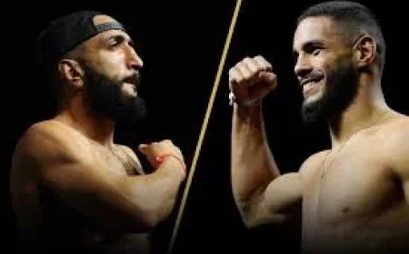 Gabriel Bonfim Headlines June 6 UFC Fight Night in Las Vegas
