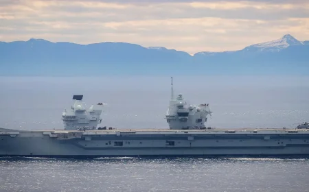 Hms Prince Of Wales Breakdown Again Leaves Carrier Docked in Norway