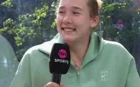Mirra Andreeva beats 6-1, 6-3 as Conchita Martinez looms