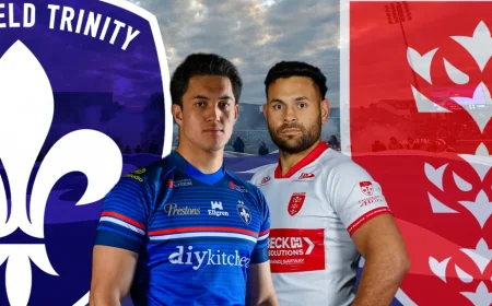 Tom Johnstone Returns for Trinity Vs Hull Kr Squad, Belle Vue Awaits