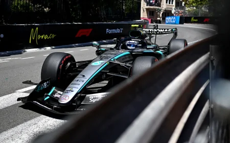 Antonelli tops Monaco FP3 as Lewis Hamilton Ferrari F1 slips to P2