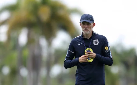 Tuchel prepara Inglaterra con Nueva Zelanda en Tampa — Inglaterra - Nueva Zelanda