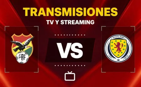 Óscar Villegas Opens Bolivia - Escocia With 16:00 Friendly in New Jersey
