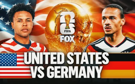 Jedi Robinson Lifts United States Level Against Germany With Volley