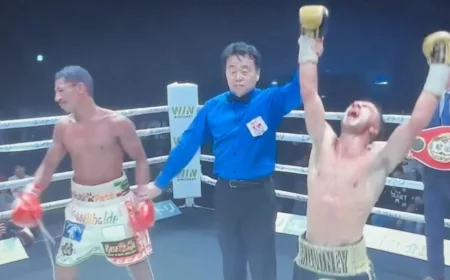 Moloney Beats Garcia By Majority Decision In Tokoname, Japan — Willibaldo Garcia Vs Andrew Moloney