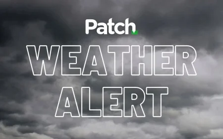 New Jersey Weather: Cold Front Brings 60-Mph Winds Saturday Night