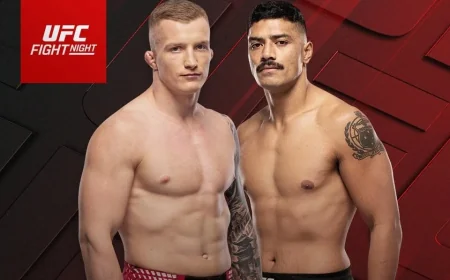 Iwo Baraniewski Opens UFC Vegas 118 as a -380 Favorite