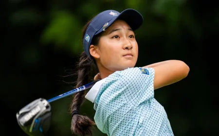 Aphrodite Deng Stays Four Back After U.S. Women’s Open Opening Round