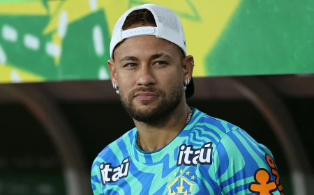Neymar Calf Strain Leaves Brazil Football Facing June 13 Test