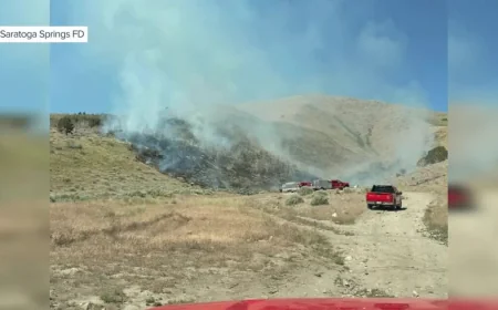 Saratoga Springs orders Level 3 evacuation as Saratoga Springs Fire grows