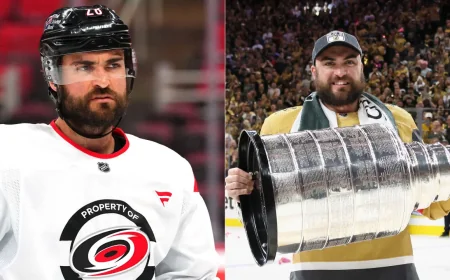 William Carrier Faces Vegas in Game 1 After Seven Seasons