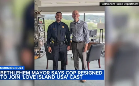 Sean Reifel Love Island Contestant Triggers Bethlehem Mayor Backlash