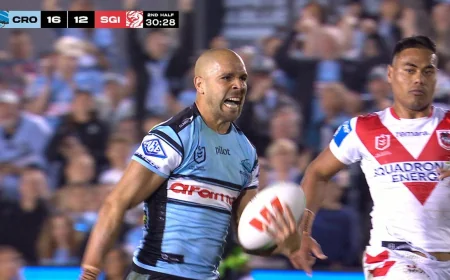 Mulitalo Sparks Sharks' 34-12 Dragons Vs Sharks Fightback