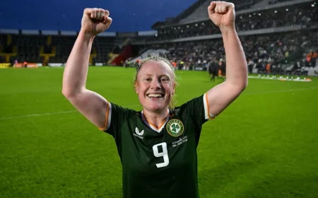 Amber Barrett Fires Green Ireland Past Netherlands 3-2