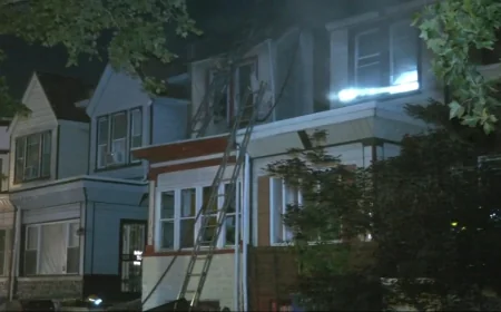 Anshul Kuncha Fire in Fern Rock Sends 2 to Jefferson Einstein Hospital