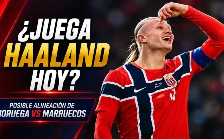 Marruecos - Noruega: duelo del 7 de junio de 2026 con favorito noruego