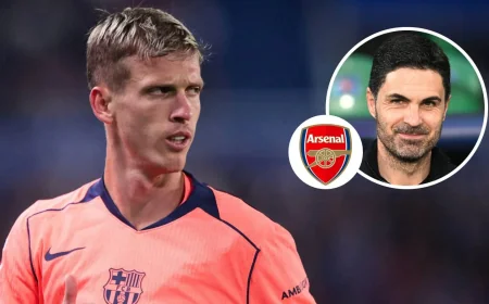 Dani Olmo Rejects Arsenal Move and Stays at Barcelona