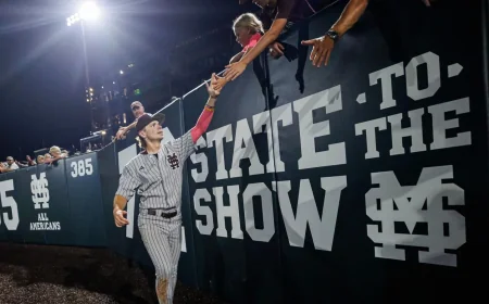 Jacob Parker Mississippi State Powers 19-5 Win Over Louisiana