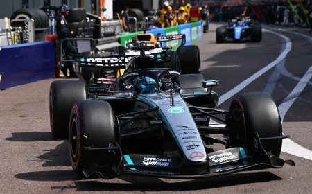 Sergio Perez Monaco Gp Penalty Drops Cadillac Out of First F1 Point