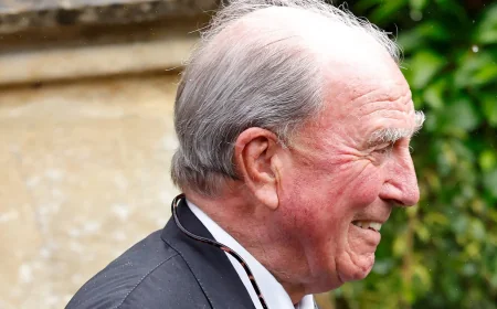 Captain Mark Phillips Attends Peter Phillips Wedding With Florence Standaert
