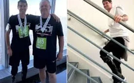 Benjamin Hall completes 104-story One World Trade Center climb