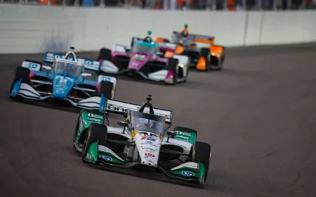 Alex Palou Leads Indy Car Race Today Field Into 9 P.M. ET Start