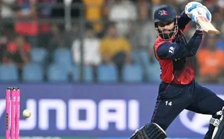 Kushal Bhurtel Powers Nepal Past Malaysia by 167 Runs — Hong Kong Vs Nepal