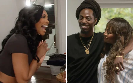 Porsha Williams Reacts to Cynthia Bailey and LePrince in Episode 10