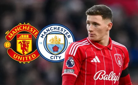 Man City Elliot Anderson Bid Rejected by Nottingham Forest