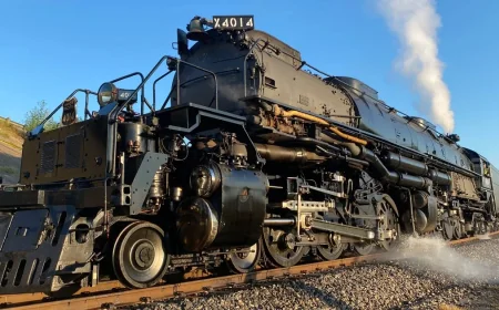 Union Pacific Sends Big Boy Train Ohio to Lorain, Rocky River