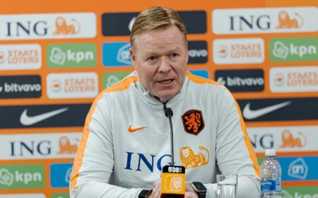 Koeman se prepara con Países Bajos - Uzbekistán para definir su once