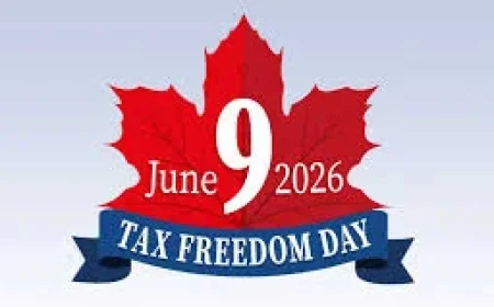 Fraser Institute Says Tax Freedom Day Hits June 9, 2026