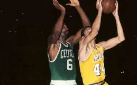 Jerry West Anchors Lakers No. 44 Legacy Across 14 Seasons