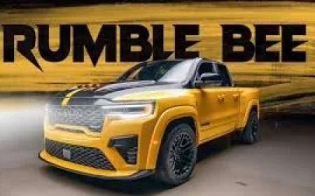 Jay Leno Drives the 2027 Dodge Ram Rumble Bee With Hellcat Power
