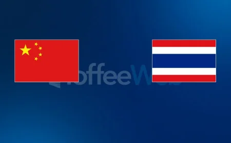 Anthony Hudson Shapes China Vs Thailand With Beijing Test