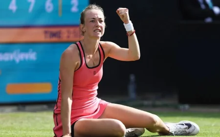 Marta Kostyuk withdraws hours before Mika Stojsavljevic match, Court 1 switch