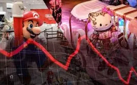 Nintendo Stock Sinks as Japanese Investors Exit Foreign Stocks for 2.72 Trillion Yen